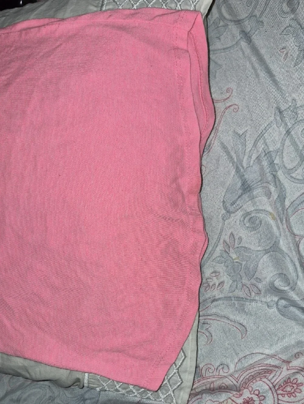 Girls Pink 'Blessed Queen' Sequin Teddy Graphic Tee